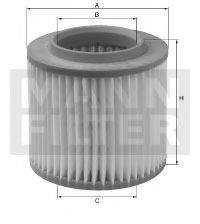 MANN-FILTER C18263 Повітряний фільтр