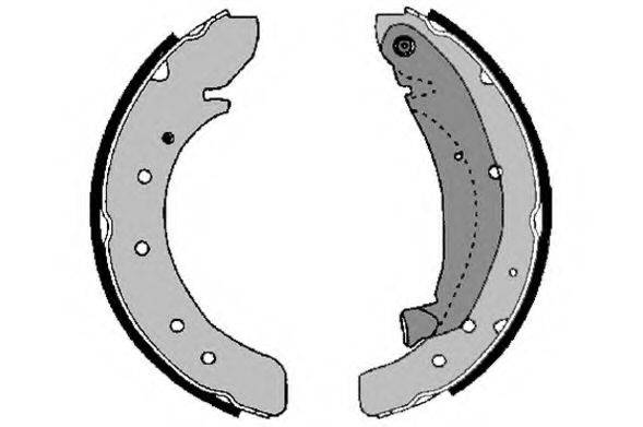 RAICAM 2728 Комплект гальмівних колодок