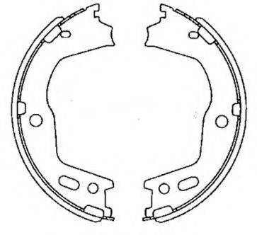 RAICAM RA20310 Комплект гальмівних колодок