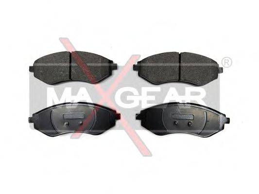 MAXGEAR 190568 Комплект гальмівних колодок, дискове гальмо