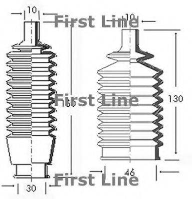 FIRST LINE FSG3036 Пильовик, рульове управління