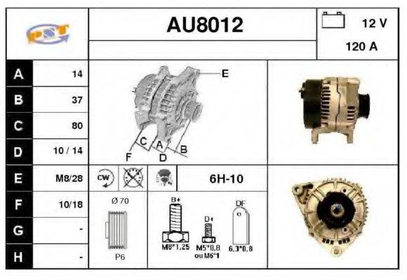 SNRA AU8012 Генератор