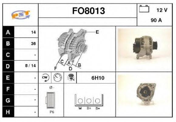 SNRA FO8013 Генератор