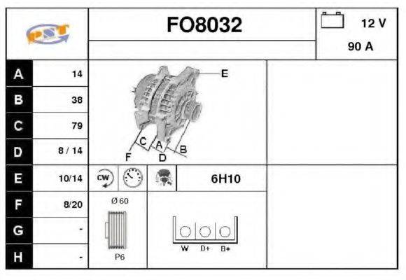 SNRA FO8032 Генератор