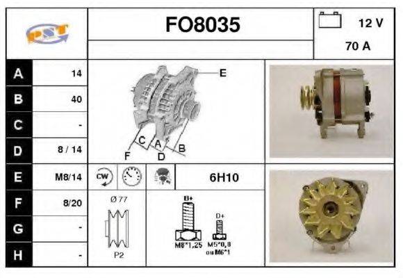 SNRA FO8035 Генератор