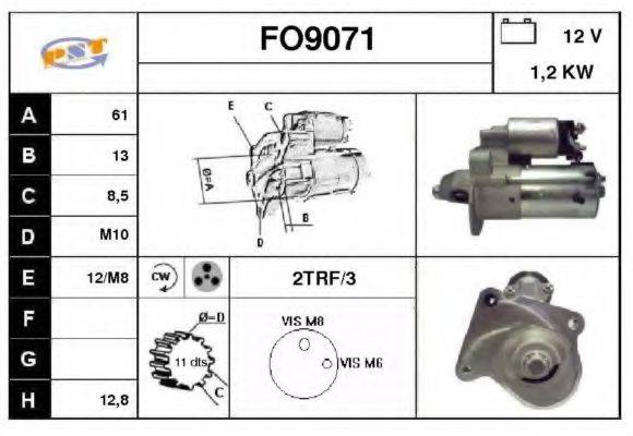 SNRA FO9071 Стартер