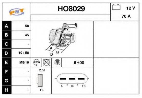 SNRA HO8029 Генератор