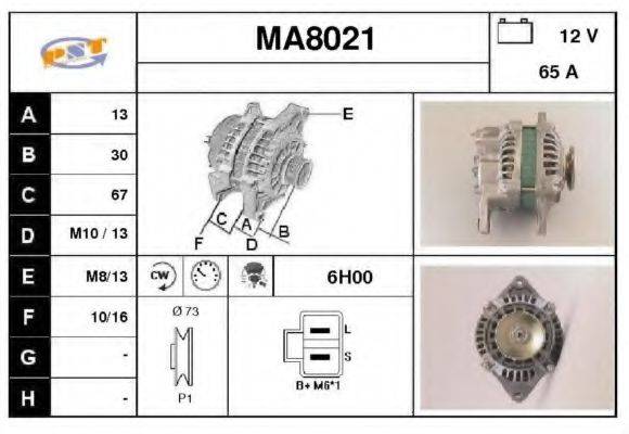 SNRA MA8021 Генератор