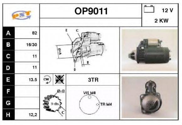 SNRA OP9011 Стартер