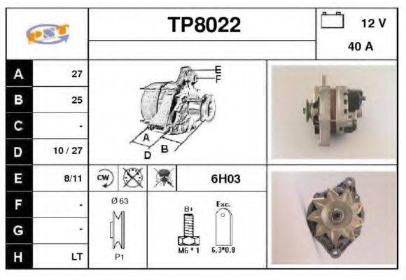 SNRA TP8022 Генератор