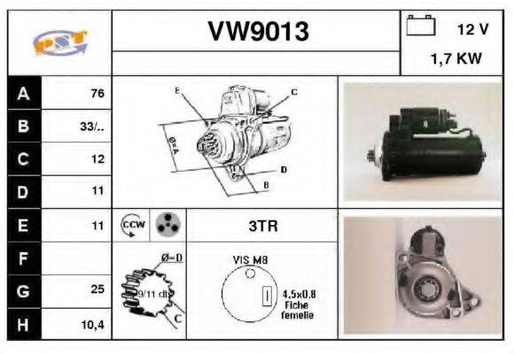 SNRA VW9013 Стартер