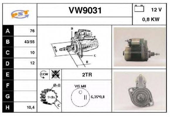 SNRA VW9031 Стартер