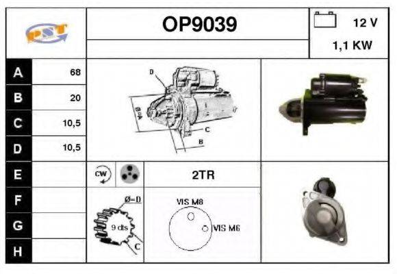 SNRA OP9039 Стартер