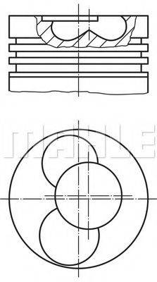 PERFECT CIRCLE 56028480 Поршень