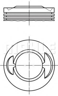 PERFECT CIRCLE 56108080 Поршень