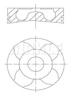 PERFECT CIRCLE 56135580 Поршень