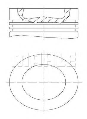 PERFECT CIRCLE 56159080 Поршень