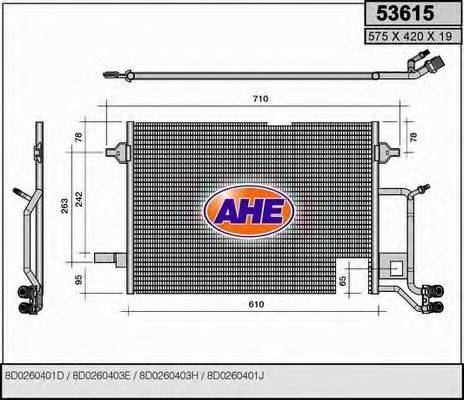 AHE 53615 Конденсатор, кондиціонер