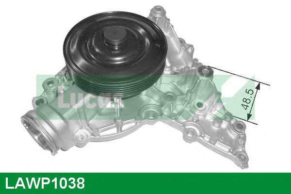 LUCAS ENGINE DRIVE LAWP1038 Водяний насос