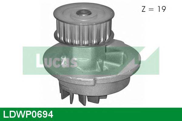 LUCAS ENGINE DRIVE LDWP0694 Водяний насос