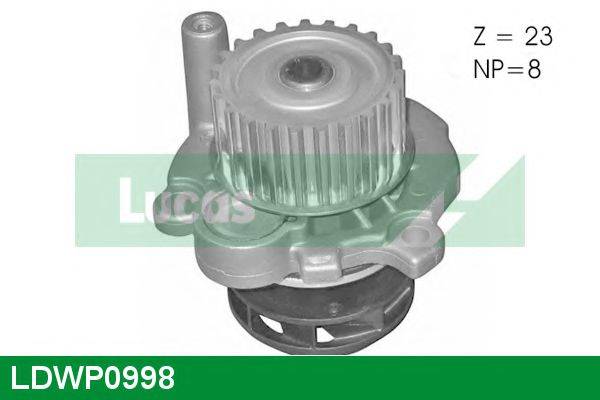 LUCAS ENGINE DRIVE LDWP0998 Водяний насос