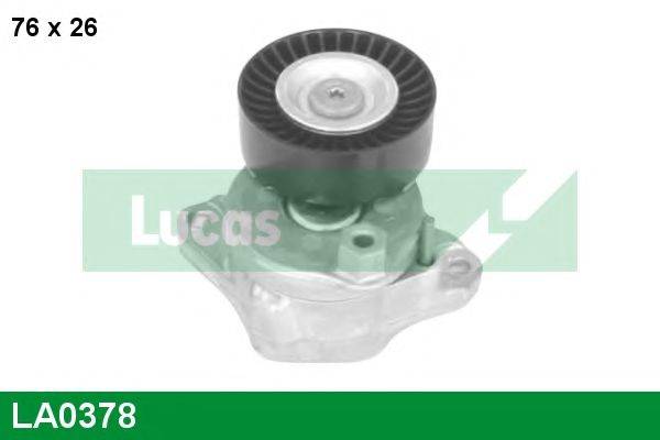 LUCAS ENGINE DRIVE LA0378 Натяжний ролик, полікліновий ремінь