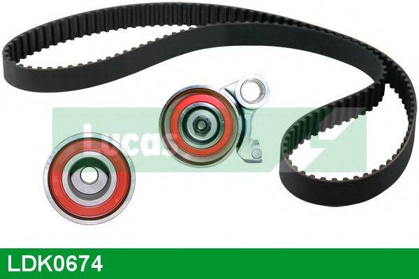 LUCAS ENGINE DRIVE LDK0674 Комплект ременя ГРМ