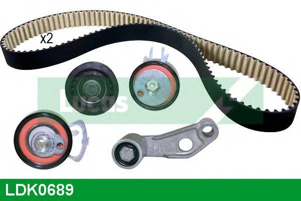 LUCAS ENGINE DRIVE LDK0689 Комплект ременя ГРМ