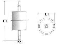 CHAMPION L101606 Паливний фільтр