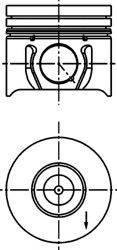 KOLBENSCHMIDT 40173600 Поршень