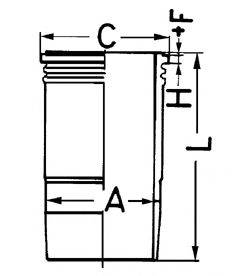 KOLBENSCHMIDT 89380110 Гільза циліндра