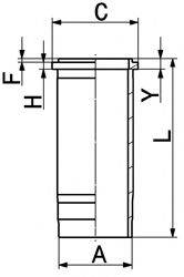 KOLBENSCHMIDT 89399110 Гільза циліндра