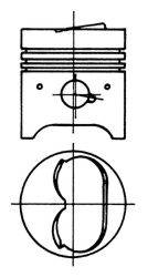 KOLBENSCHMIDT 90092630 Поршень