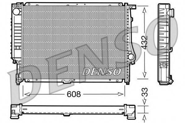 NPS DRM05052 Радіатор, охолодження двигуна