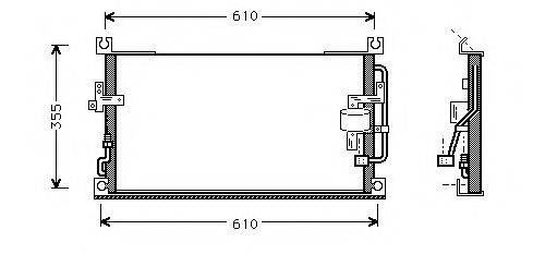 ASHUKI C55926 Конденсатор, кондиціонер