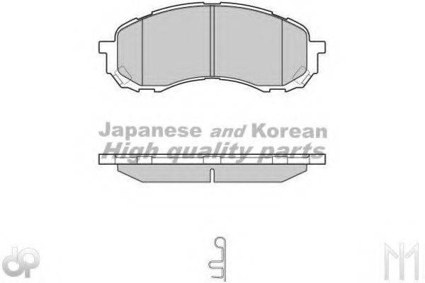 ASHUKI S01147 Комплект гальмівних колодок, дискове гальмо