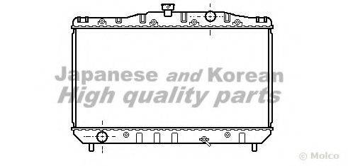 ASHUKI T55104 Радіатор, охолодження двигуна