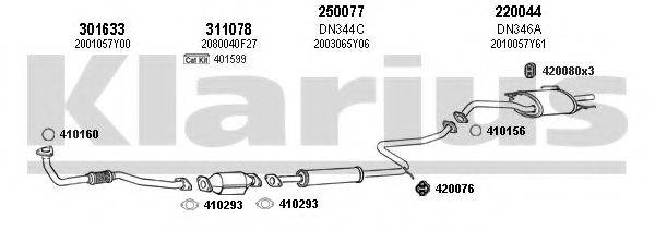 KLARIUS 270297E Система випуску ОГ