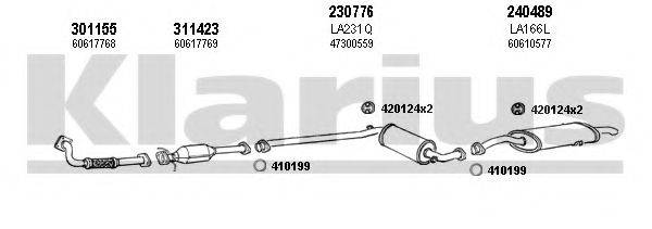 KLARIUS 510224E Система випуску ОГ