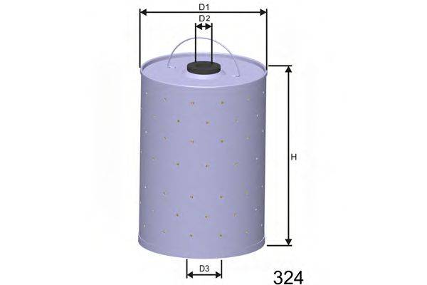 MISFAT L482A Масляний фільтр