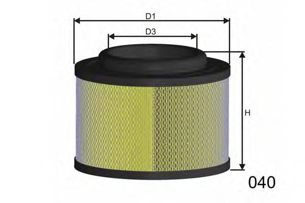 MISFAT R436 Повітряний фільтр