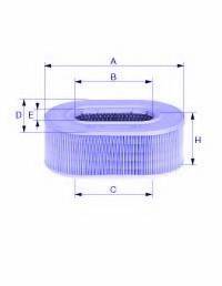 UNICO FILTER AE3048 Повітряний фільтр