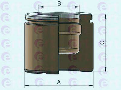 ERT 151201C Поршень, корпус скоби гальма