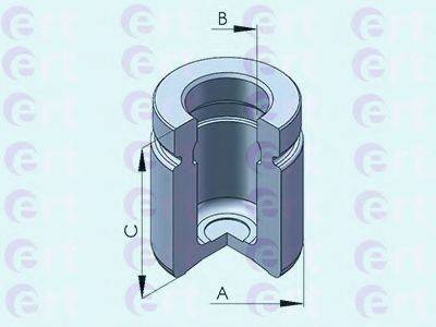 ERT 151211C Поршень, корпус скоби гальма