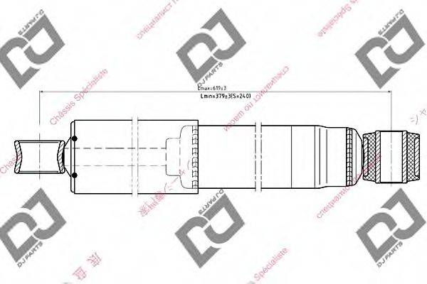 DJ PARTS DS1130GT Амортизатор