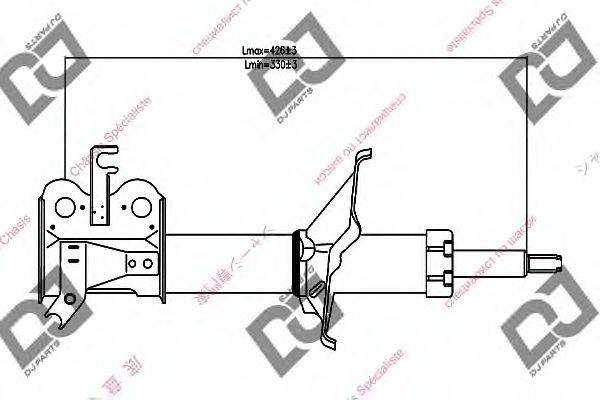 DJ PARTS DS1347GS Амортизатор