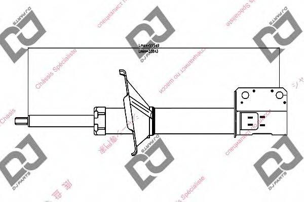 DJ PARTS DS1350GS Амортизатор