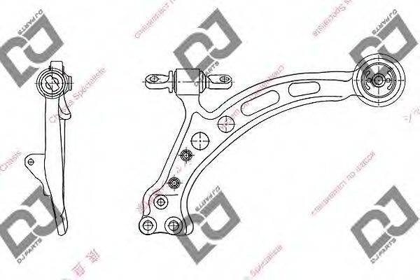 DJ PARTS DA1057 Важіль незалежної підвіски колеса, підвіска колеса