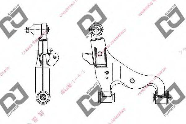 DJ PARTS DA1437 Важіль незалежної підвіски колеса, підвіска колеса