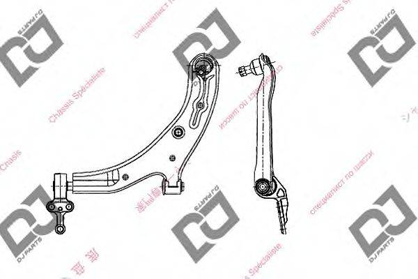 DJ PARTS DA1092 Важіль незалежної підвіски колеса, підвіска колеса